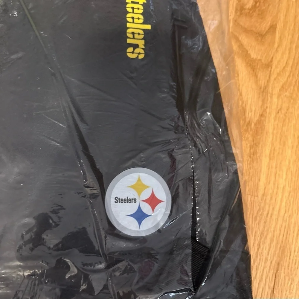 Pittsburgh Steelers Black Backpack Laptop Bag NEW Black Gold Yellow NFL Football